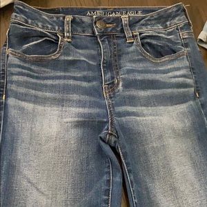 American Eagle Hi Rise Jeggings Size 4